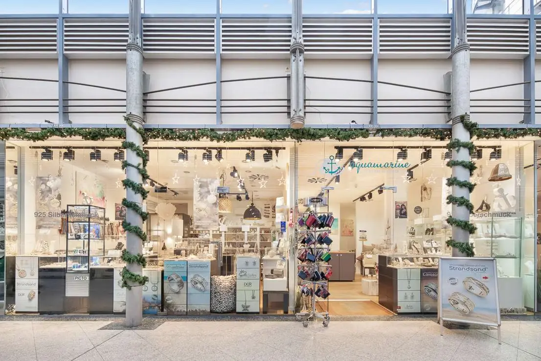 aquamarine Sandschmuck Timmendorfer Strand