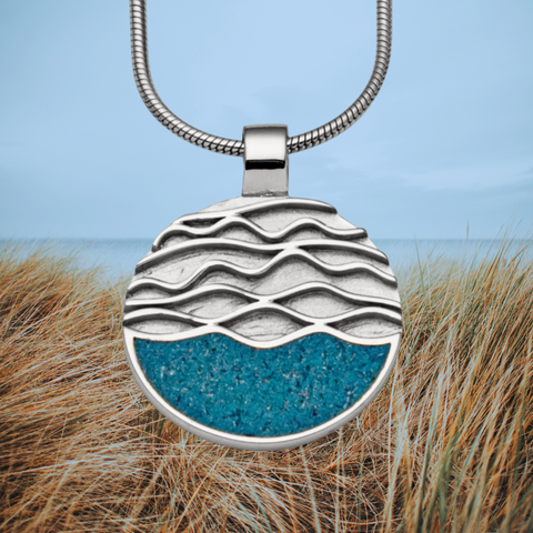 Strandwellen mit echtem Strandsand!