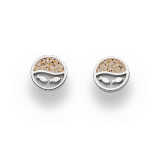 Strandwelle"Fischschwarm"Strands./hell rhod. Silb. 925