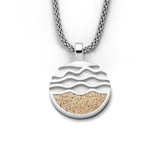 Anhänger "Strandwellen" Strandsand