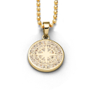 "Kompassrose 2.0" Strands. verg. Silb.925