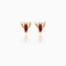 Ohrstecker MY EAR Tiere "Hummer" edelstahl 14 K...