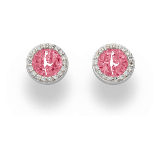 "Sylt"Steins.rosa/Zirk.rhod.Silb.925