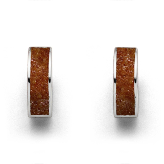 "Marina breit" Bernsteins./ rhod. Silb. 925