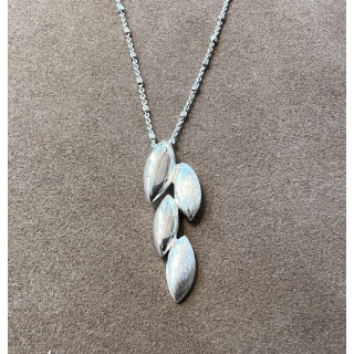 Anhänger 4 Blätter Silber