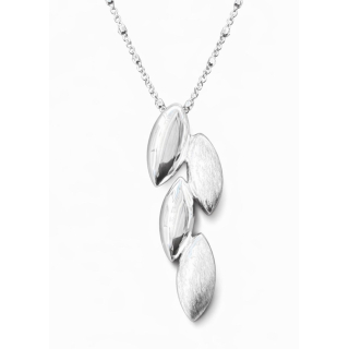 Anhänger 4 Blätter Silber