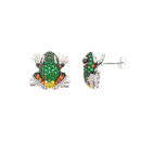 Seinerzeit Floppy Frosch Ohrringe