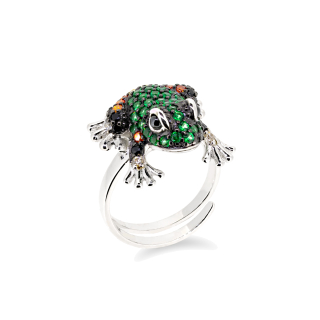 Seinerzeit Floppy Frosch Ring