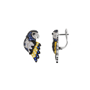 Seinerzeit Lars Papagei Ohrringe