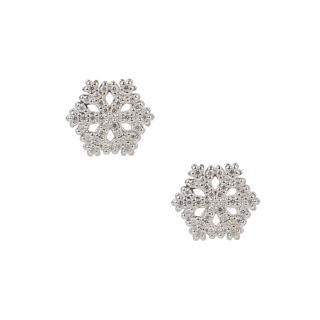 Seinerzeit Flake Schneeflocken Ohrringe