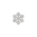 Seinerzeit Flake Schneeflocken Anhänger