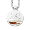 Strandwellen"Kutter "Strands/Bernst. rhod.Silb....