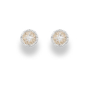 "Kompassrose 2.0" 10 mm Strands. rhod.Silb.925