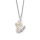 "Butterfly"Strandss. 45 cm rhod. Silb. 925