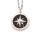 Kompassrose 2 0 Lavas rose verg Silb 925