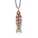 Anhänger Fischgräte "Ostsee" Bernstein