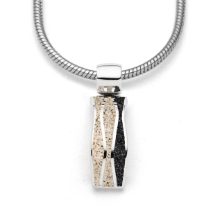"Welle 2.0" Strands./Lavas.rhod..Silb. 925
