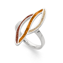 Ring "Ocean Stream 2"Strandsand/Bernsteinsand