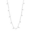 Rhd. Silber Halskette GIANOR 3mm 42+3cm