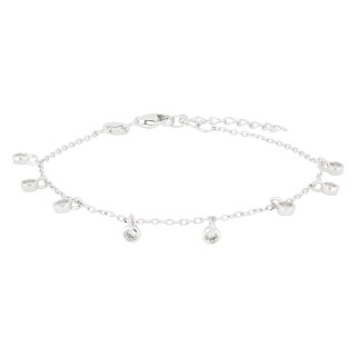 Rhd. Silber Armband GIANOR 3mm 17+3cm
