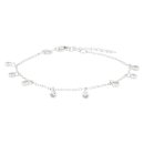 Rhd. Silber Armband GIANOR 3mm 17+3cm