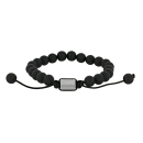 SON Armband schwartz Agate 8mm