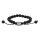 SON Armband schwartz Agate 8mm