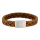 SON Armband braunes Kalbsleder 21cm 21