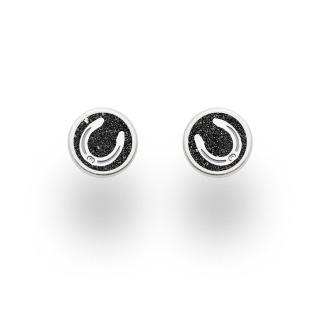 Pferdeglück "Hufeisen" Lavas. rhod. Silb.925