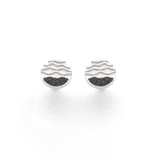 "Strandwellen 2.0"/Lavasand rhod. Silb. 925