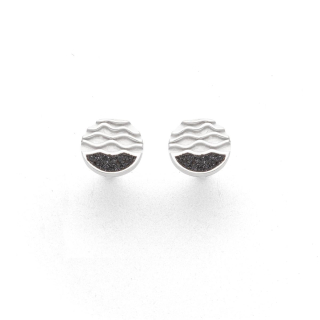 "Strandwellen 2.0"/Lavasand rhod. Silb. 925