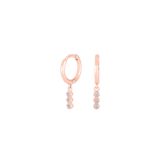 Roséverg. Silber Ohrringe JOJONOR