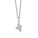 "Möwe" Strands.. 45 cm rhod. Silb. 925