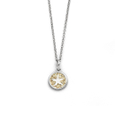 "Seestern 2.0" Strands. rhod.  45 cm Silb.925