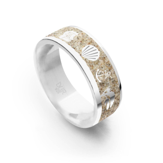 "Ostsee" 7 mm Strands.. rhod.Silb.925