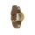 PICTO Armbanduhr mit drehbarem Zifferblatt und zedernbraunem Lederarmband. Das Zifferblatt dieser Uhr ist 34 mm groß.