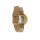 PICTO Armbanduhr mit drehbarem Zifferblatt und braunem Cappucciono Lederarmband. Das Zifferblatt dieser Uhr ist 34 mm groß.