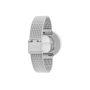 PICTO Armbanduhr mit drehbarem Zifferblatt und mattem Stahlnetzband. Das Zifferblatt dieser Uhr ist 34 mm groß.