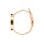 PICTO Armbanduhr mit einem drehbaren Zifferblatt und einem nudefarbenen Lederarmband. Das Zifferblatt dieser Uhr ist 40 mm groß.