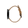 PICTO-Armbanduhr mit rotierendem Zifferblatt und cappuccinobraunem Lederarmband. Das Zifferblatt dieser Uhr hat einen Durchmesser von 40 mm.