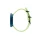 PICTO Ocean Ghost Net 40 mm Armbanduhr mit drehbarem Zifferblatt und Paradise Green Armband aus recyceltem Material