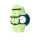 PICTO Ocean Ghost Net 40 mm Armbanduhr mit drehbarem Zifferblatt und Paradise Green Armband aus recyceltem Material