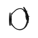 PICTO Ocean Ghost Net 40 mm Armbanduhr mit drehbarem Zifferblatt und Manta Ray Black Armband aus recyceltem Material