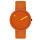 PICTO Ocean Ghost Net 40 mm Armbanduhr mit rotierendem Zifferblatt und verbrannt-orange recyceltem Armband