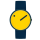 PICTO Ocean Ghost Net 40 mm Armbanduhr mit rotierendem Zifferblatt und Navy Blue recyceltem Armband