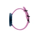 PICTO Ocean Ghost Net 40 mm Armbanduhr mit rotierendem Zifferblatt und Pink Reef recyceltem Armband