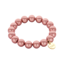 Space Beads -12 mm Perlen- Armband rosa uni