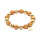 Space Beads Special -12 mm Perlen- Armband hell braun,,gold Mix