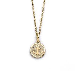 "Anker 2.0" Strands. verg.45 cm Silb.925