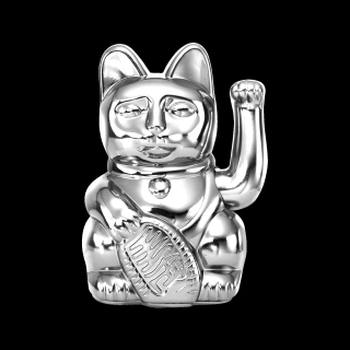 LUCKY CAT SHINY SILVER ( Sonder- Edition )